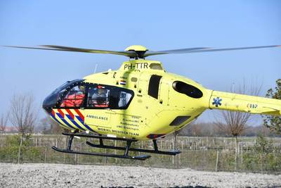 Traumahelikopter ingezet voor reanimatie in Ellemeet