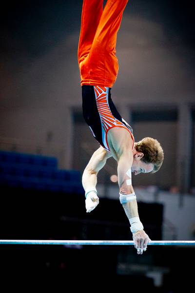 Epke Zonderland pakt met ‘wereldrecord’ derde Europese titel aan de rekstok