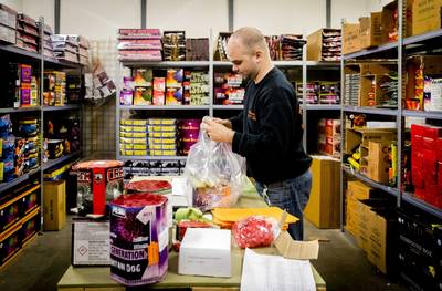 Live: Vuurwerkshow Amsterdam vanwege wind aangepast