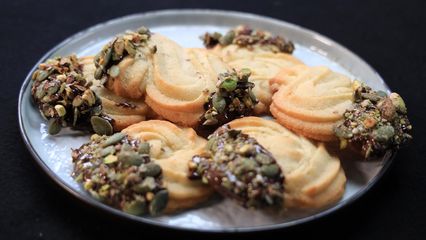 43. Spritz chocolat pistache