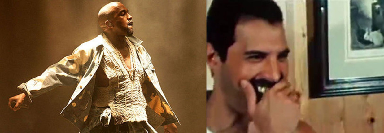 Kanye West Vs Freddie Mercury Bohemian Rhapsody
