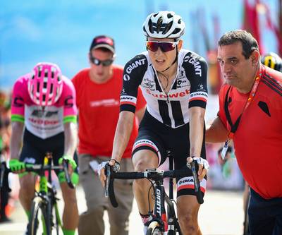 Wilco Kelderman in vorm gaat voor de top 5