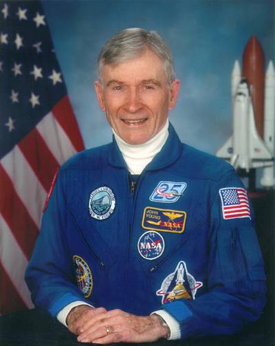 Legendarische astronaut John Young (87) overleden