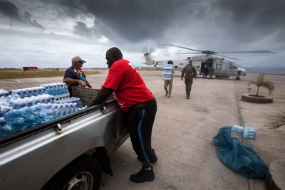 Wegen op Sint-Eustatius en Saba zijn weer begaanbaar