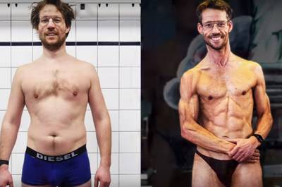 Giel Beelen bereikt zijn ultieme levensdoel: een gortdroge sixpack