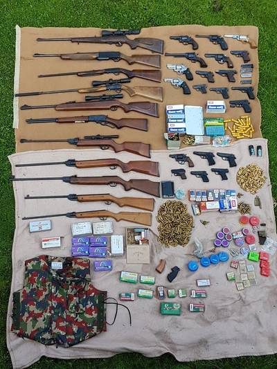 Illegaal wapenarsenaal gevonden in Brabantse Asten