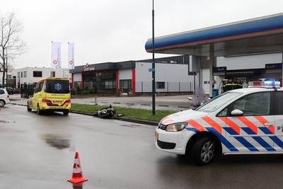 Scooter in Veenendaal aangereden door automobilist