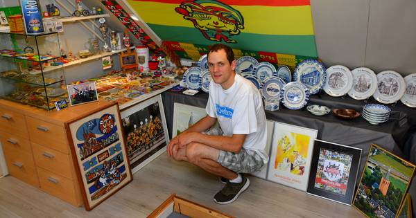 Clubhart: Patrick Sanders verzamelt alles van Sint-Oedenrode