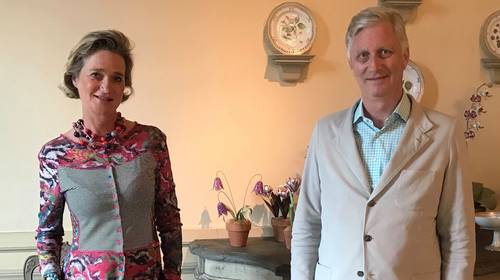 Filip en Delphine leerden elkaar kennen tijdens lunch van drie uur: “Ze hadden allebei gebrek aan vaderliefde, dat schept een band” 