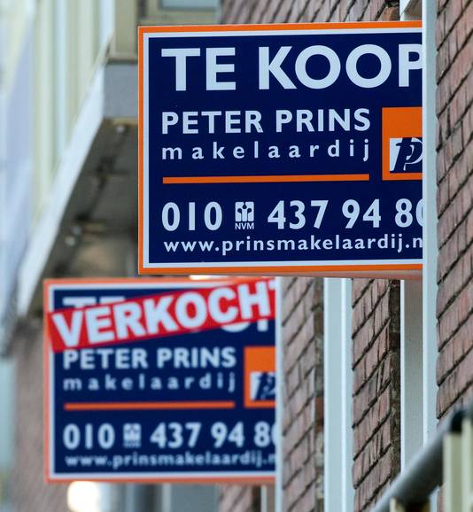 Het gaat hard met de huizenverkoop in Rotterdam.