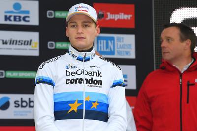 Van der Poel derde op de mountainbike in Val di Sole