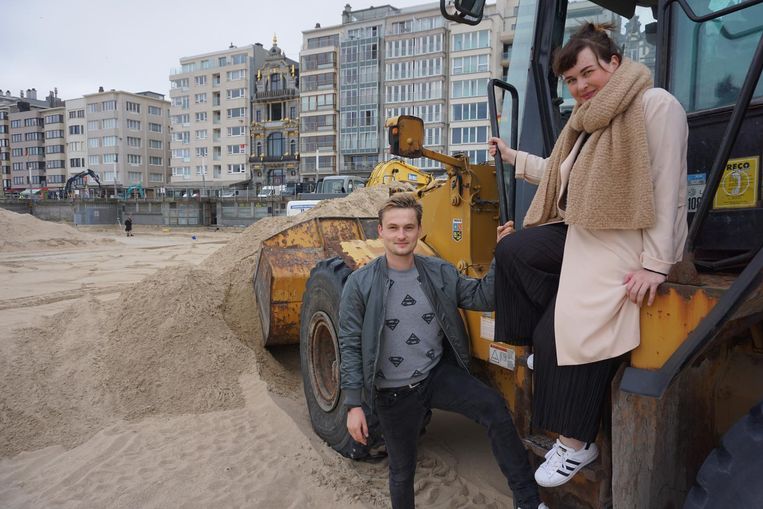 Q Beach House In Volle Opbouw Oostende In De Buurt Hln