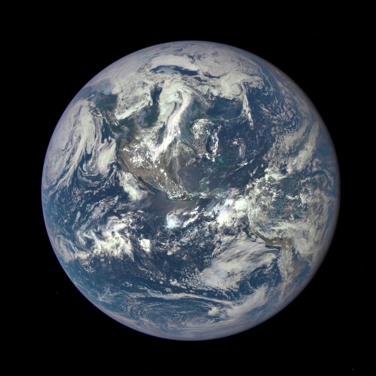 De Aarde vanuit de ruimte.