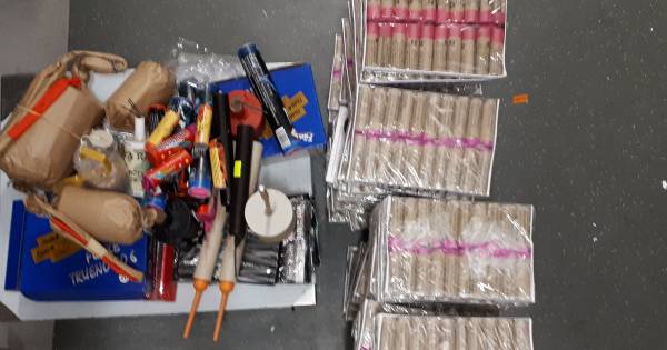 35 kilo illegaal vuurwerk in beslag genomen bij inwoner Opheusden