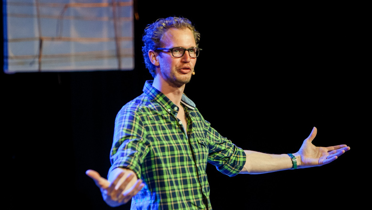 Cabaretier Johan Goossens is een hele