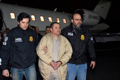 Proces tegen drugsbaas ‘El Chapo' begonnen, juryleden afgeschermd