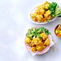 De droom van iedere vegetariër: crunchy nuggets met salsa