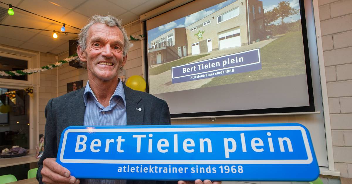 50 jaar lang atletiektrainer; Groene Ster heeft het �Bert