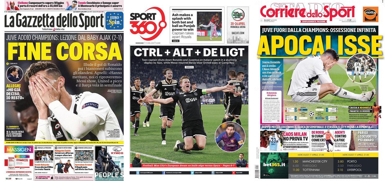 Kranten over Ajax: 'Beste verhaal van de Champions League' | Het Parool