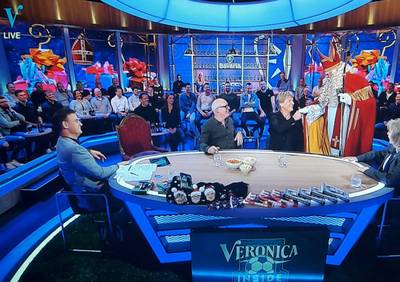 ‘Directeurtje’ even terug bij heren Veronica Inside