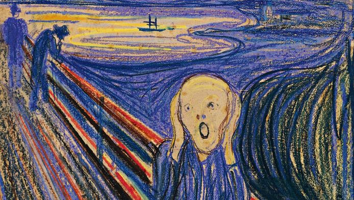La fin d'un mythe: le personnage du "Cri" de Munch... ne crie pas |  Insolite | 7sur7.be