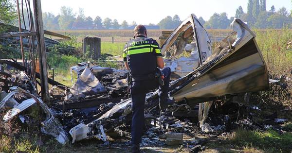 Vermoedelijk opnieuw drugslab afgebrand op perceel in Netersel