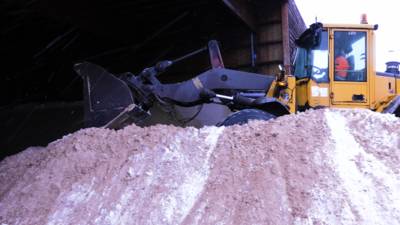 Code rood: Alle hens aan dek bij het zoutdepot