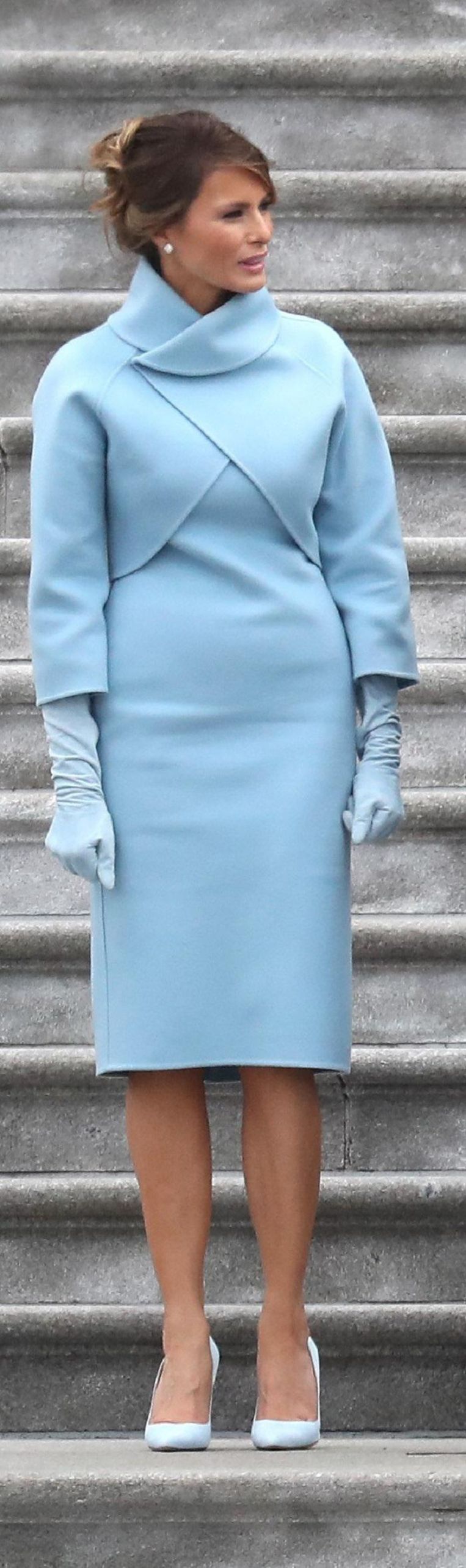 Dit Was De Jurk Van Melania De Volkskrant