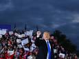Trump gisteren in Ohio.