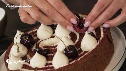 8. Forêt noire roulée