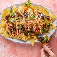 Korean style loaded nacho’s