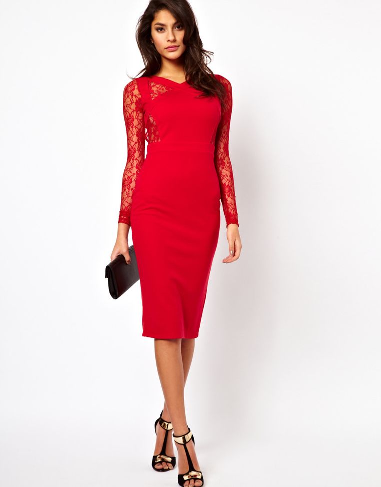 Voor Zelfzekere Kerst Draag Je Best Een Rood Jurkje Style Nina Hln