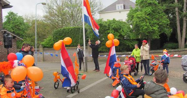 Kersverse gedecoreerde wethouder De Vries opent koningsdag in Velddriel met vlag hijsen - BD.nl