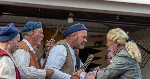 Mosseloproer Bruinisse wordt opgediend als heerlijk volksvermaak