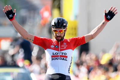 Lotto Soudal van rood naar blauw in Giro