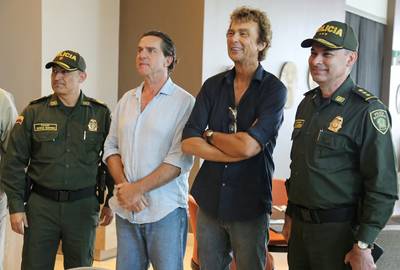 Zo verliep de vrijlating van Derk Bolt en Eugenio Follender