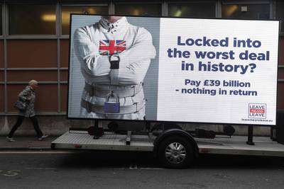 ‘Weggejaagd’ na brexit: ‘We zijn onder een bus gegooid’