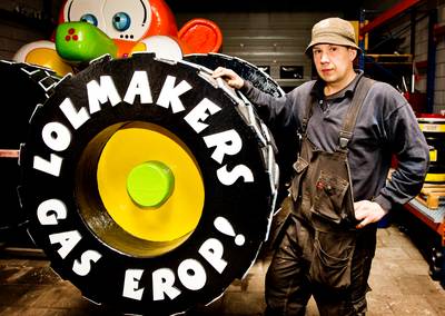 Een carnavalswagen bouwen naast een groot drugslab; dat doen De Lolmakers niet graag nog een keer