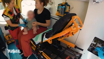 2. Bébé en réaction allergique sévère