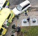 Noorse politie vat tweede verdachte nadat gestolen ambulance voetgangers aanrijdt, tweeling van 7 maanden gewond