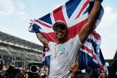 Lewis Hamilton remporte son 6e titre mondial