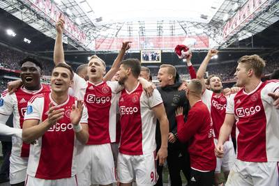 Huldiging Ajax donderdag op Museumplein
