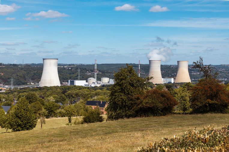 De kerncentrale in Tihange.