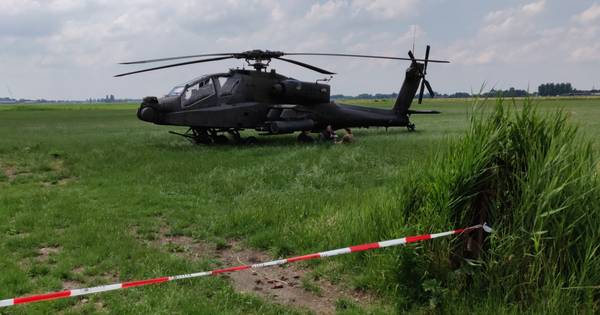 Apache maakt voorzorgslanding in buitengebied van gemeente Altena - BD.nl