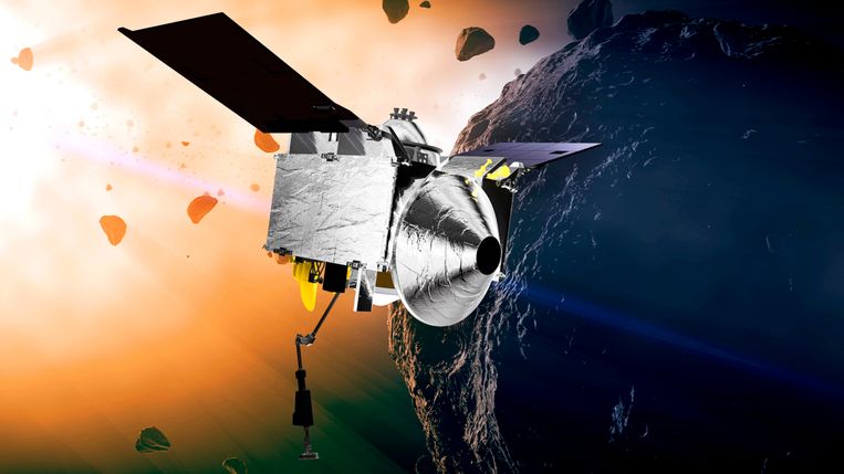 De sonde OSIRIS-REx kwam op 3 december na een reis van meer dan twee jaar en twee miljard kilometer aan bij de asteroïde Bennu.