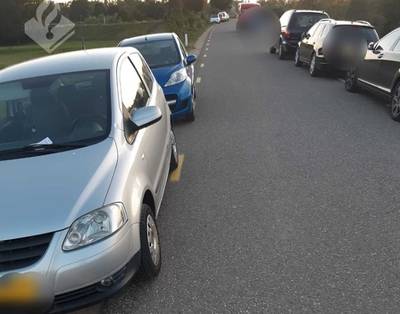 29 foutparkeerders op dijk in Erlecom op de bon