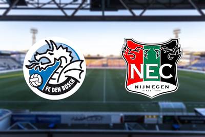 LIVE | Op herstel jagend NEC treft in FC Den Bosch zware tegenstander