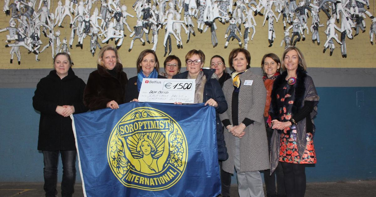 Soroptimist Schenkt Cheque Aan Don Bosco Aalst Regio HLN
