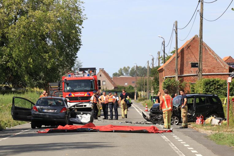 Ongeval sint niklaas bellestraat