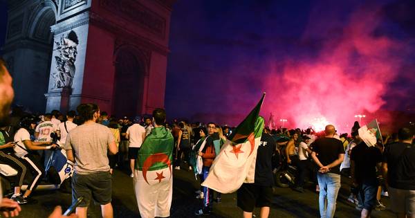 Ongeregeldheden met fans Algerije in Frankrijk na Cup-winst - Tubantia